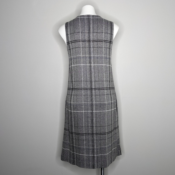 J Jill Ponte grey knit dress S - Picture 6 of 10